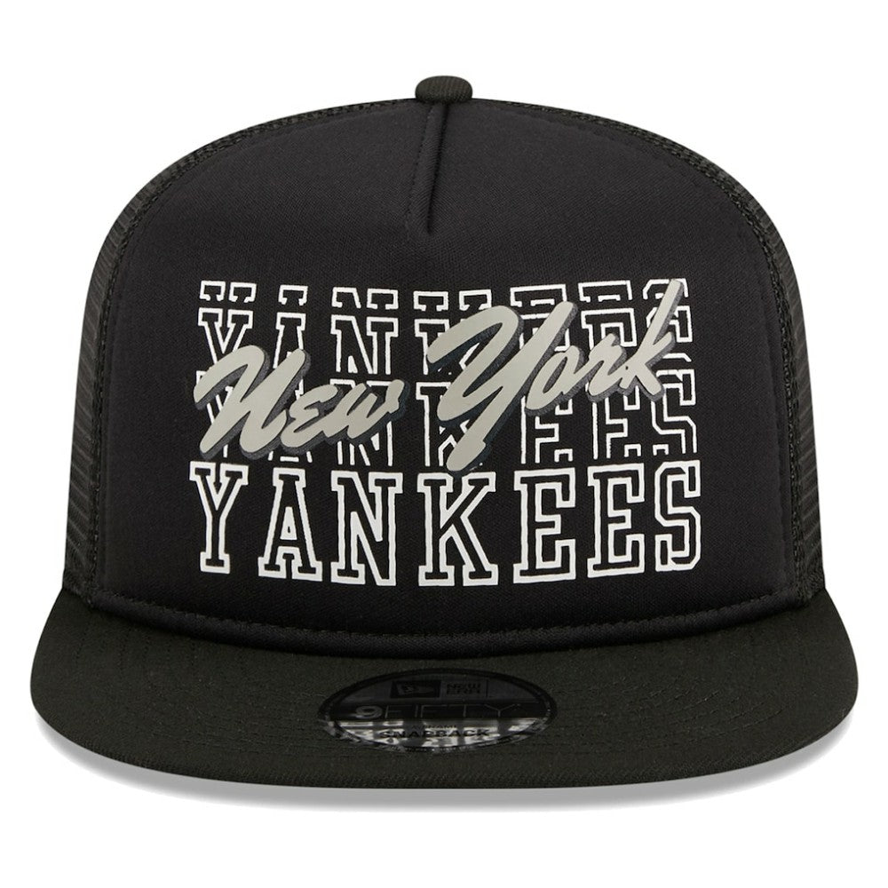 New York Yankees New Era  Street Team A-Frame Trucker 9FIFTY Snapback Hat - MLB Hats