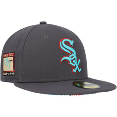 Chicago White Sox New Era  Print Undervisor 59FIFTY Fitted Hat - MLB Hats