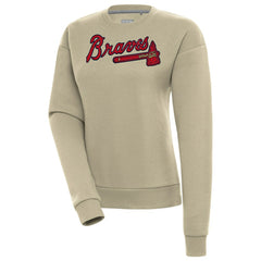 Atlanta Braves Antigua Women's Victory Pullover Sweatshirt - MLB Pullover