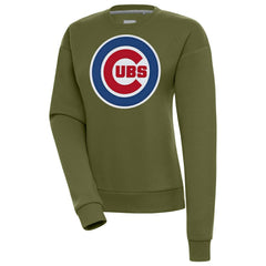 Chicago Cubs Antigua Women's Victory Pullover Sweatshirt - MLB Pullover