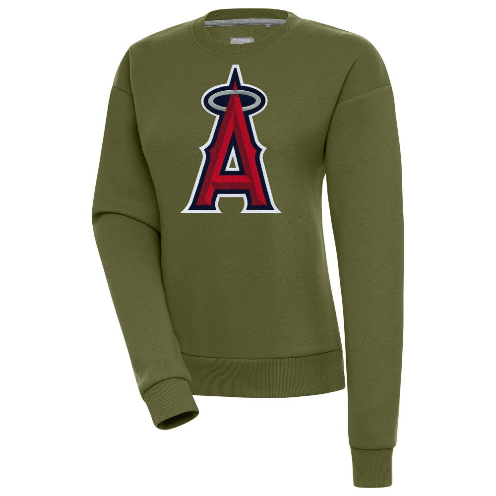 Los Angeles Angels Antigua Women's Victory Pullover Sweatshirt - MLB Pullover