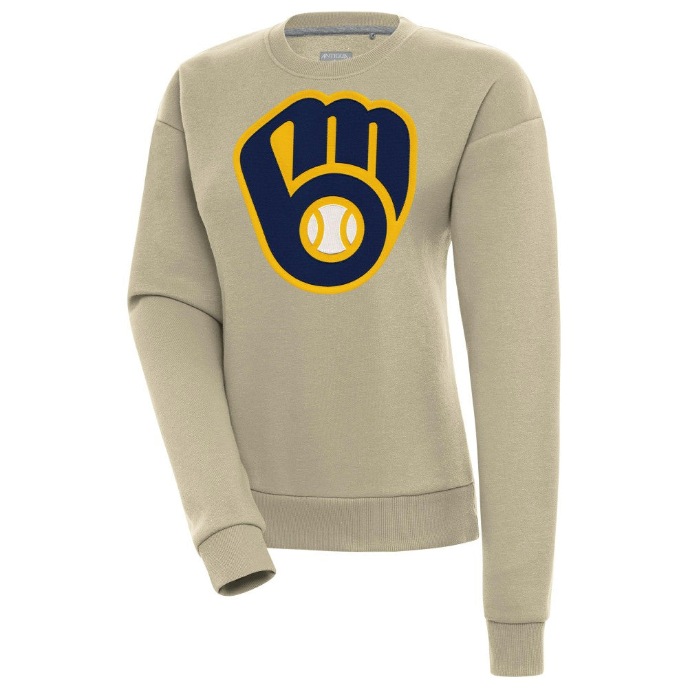 Milwaukee Brewers Antigua Women's Victory Pullover Sweatshirt - MLB Pullover