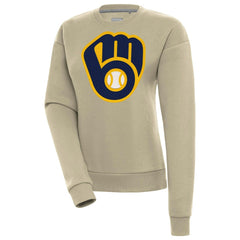 Milwaukee Brewers Antigua Women's Victory Pullover Sweatshirt - MLB Pullover