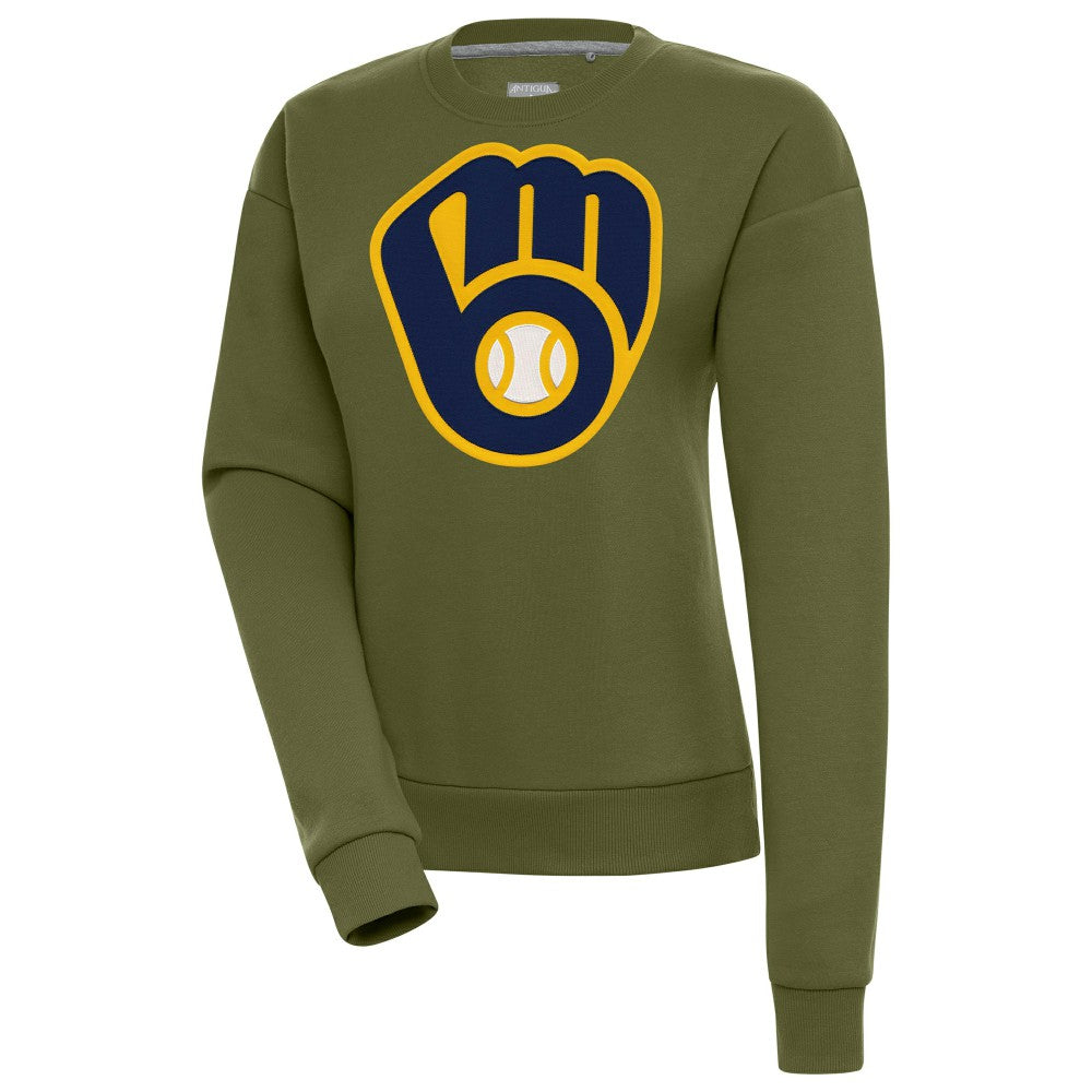 Milwaukee Brewers Antigua Women's Victory Pullover Sweatshirt - MLB Pullover