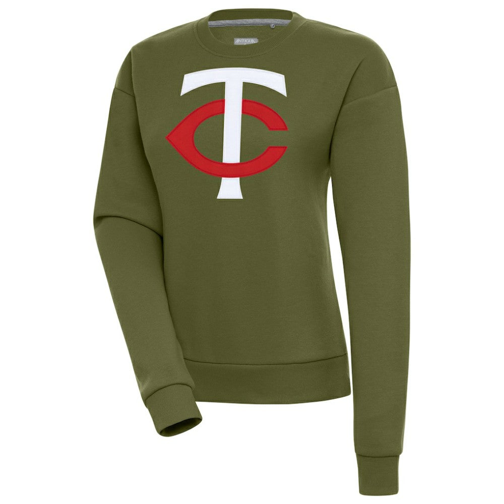 Minnesota Twins Antigua Women's Victory Pullover Sweatshirt - MLB Pullover