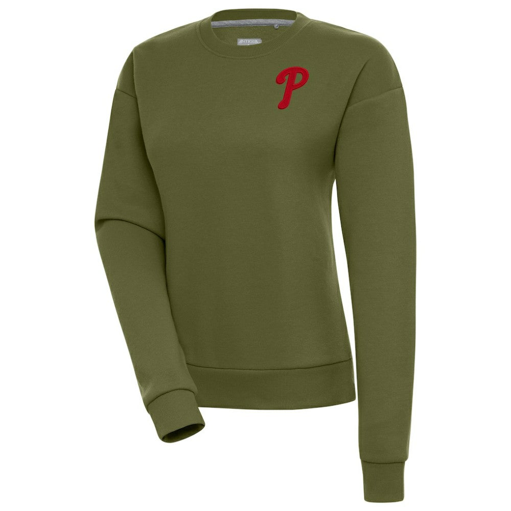 Philadelphia Phillies Antigua Women's Victory Pullover Sweatshirt - MLB Pullover