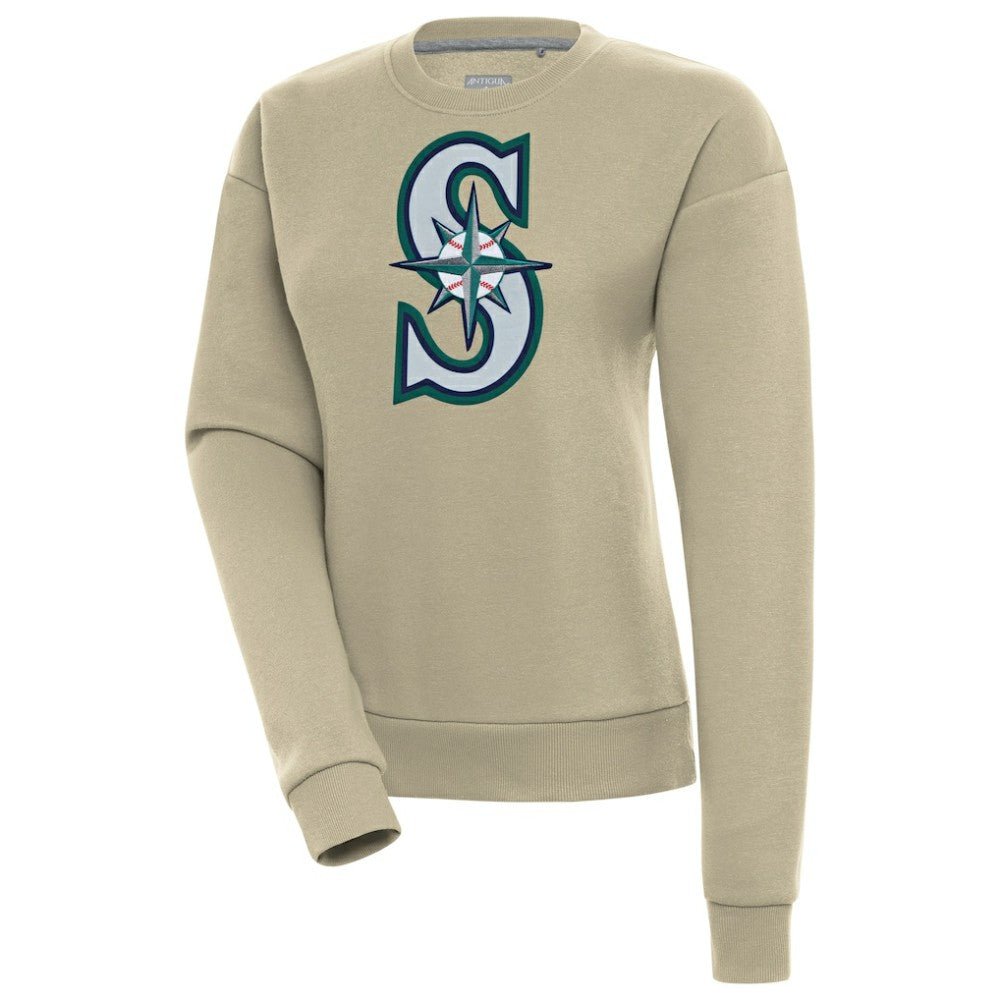 Seattle Mariners Antigua Women's Victory Pullover Sweatshirt - MLB Pullover
