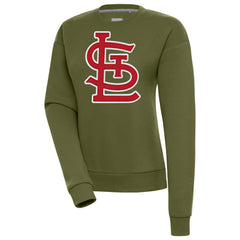 St. Louis Cardinals Antigua Women's Victory Pullover Sweatshirt - MLB Pullover