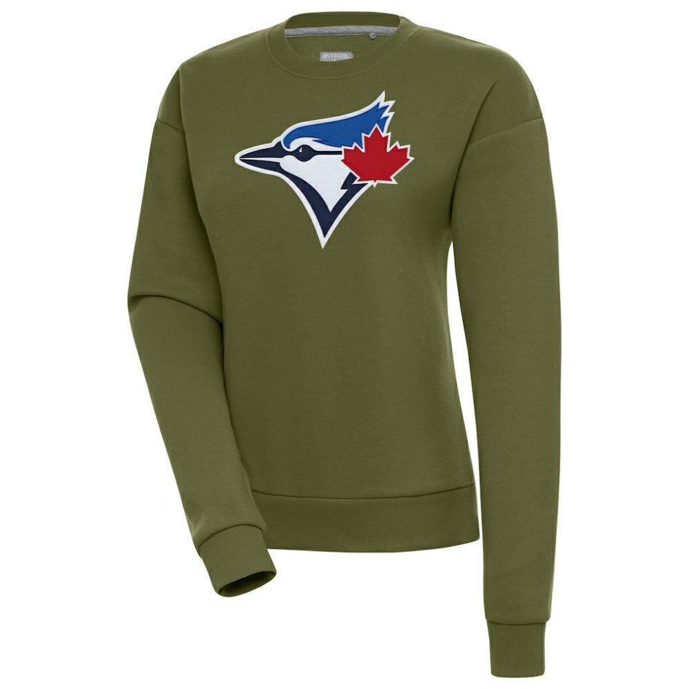 Toronto Blue Jays Antigua Women's Victory Pullover Sweatshirt - MLB Pullover