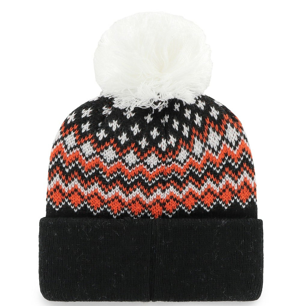 Cincinnati Bengals '47 Women's Elsa Cuffed Knit Hat with Pom | NFL Hot