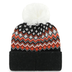 Cincinnati Bengals '47 Women's Elsa Cuffed Knit Hat with Pom | NFL Hot