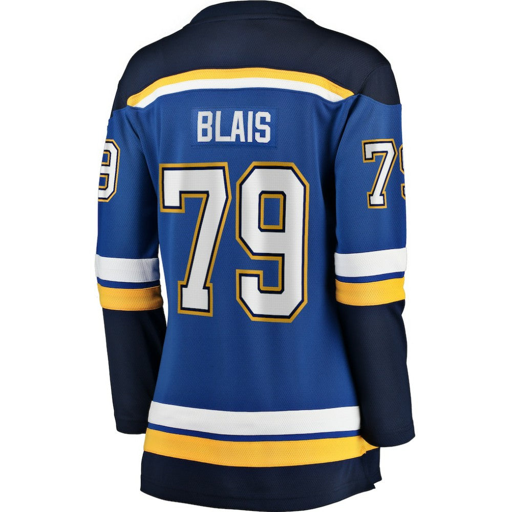 Sammy Blais St. Louis Blues Women's Fanatics Home Breakaway Jersey -  NHL Jerseys