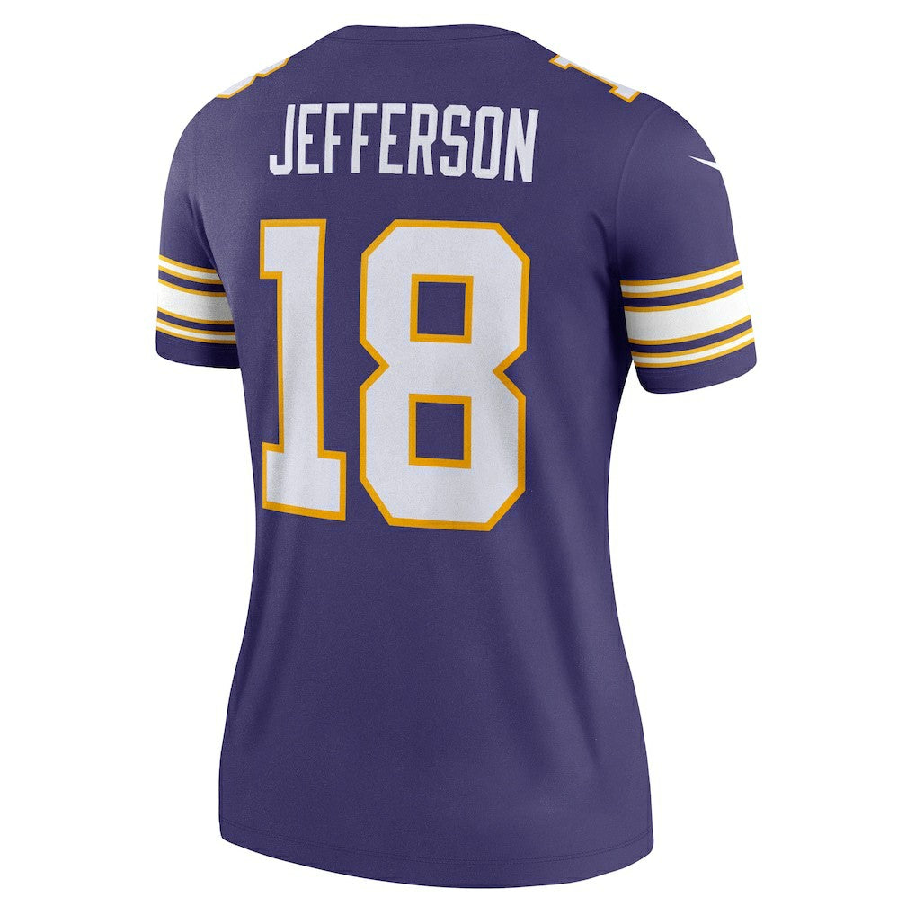 Minnesota Vikings Justin Jefferson  Women's Alternate Legend Player Performance Top | NFL Hot