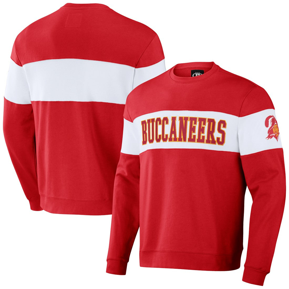 Tampa Bay Buccaneers NFL x Darius Rucker Collection Team Color & White Pullover Sweatshirt | NFL On sale