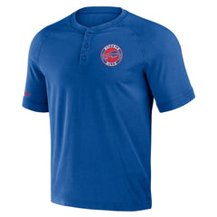 Buffalo Bills NFL x Darius Rucker Collection Washed Raglan Henley T-Shirt | NFL Online