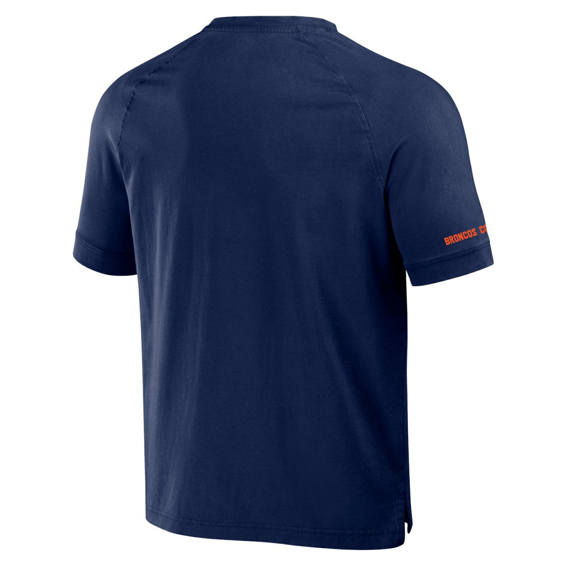 Denver Broncos NFL x Darius Rucker Collection Washed Raglan Henley T-Shirt | NFL Discount