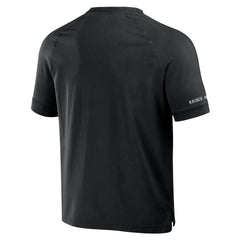 Las Vegas Raiders NFL x Darius Rucker Collection Washed Raglan Henley T-Shirt | NFL New