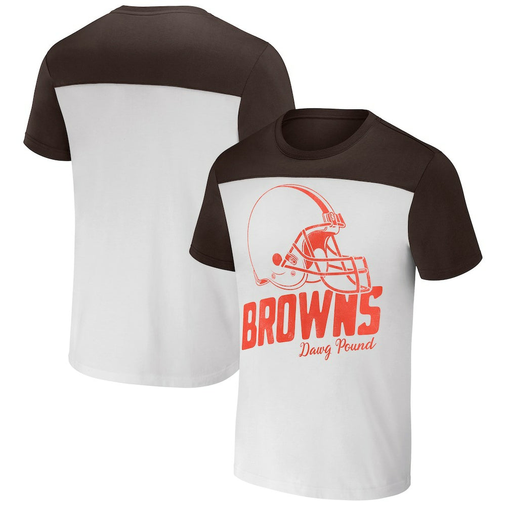 Cleveland Browns NFL x Darius Rucker Collection Colorblocked T-Shirt | NFL Near me