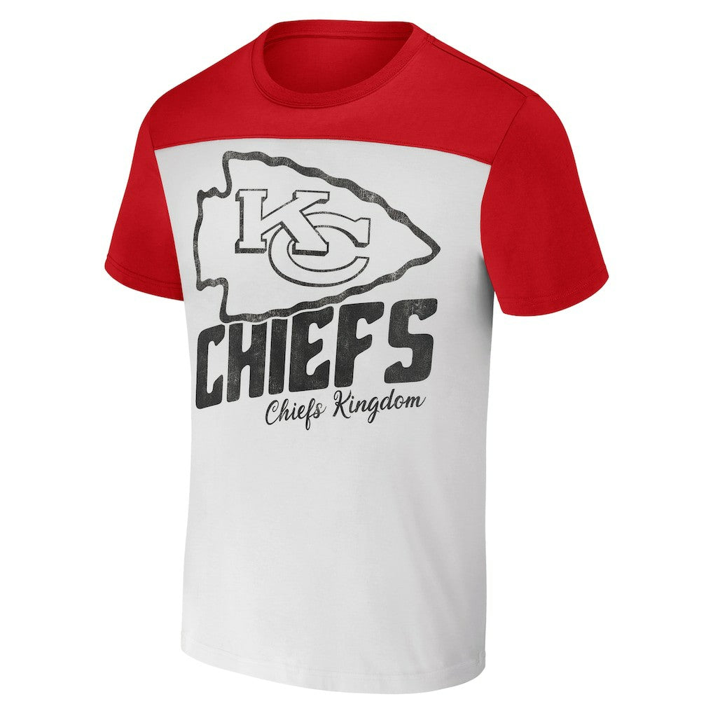 Kansas City Chiefs NFL x Darius Rucker Collection Colorblocked T-Shirt | NFL Sale