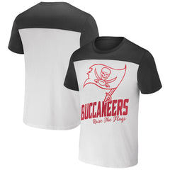 Tampa Bay Buccaneers NFL x Darius Rucker Collection Colorblocked T-Shirt | NFL Outlet