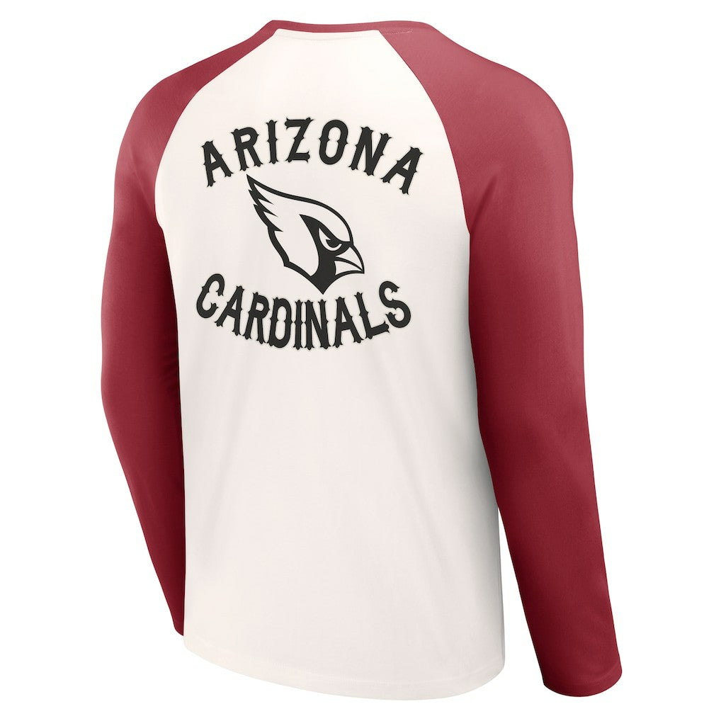 Arizona Cardinals NFL x Darius Rucker Collection Long Sleeve Raglan T-Shirt | NFL Online