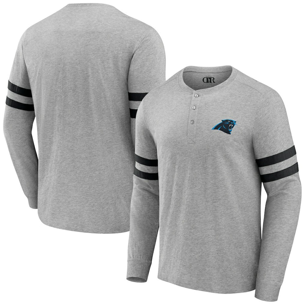 Carolina Panthers NFL x Darius Rucker Collection Henley Long Sleeve T-Shirt | NFL Sale