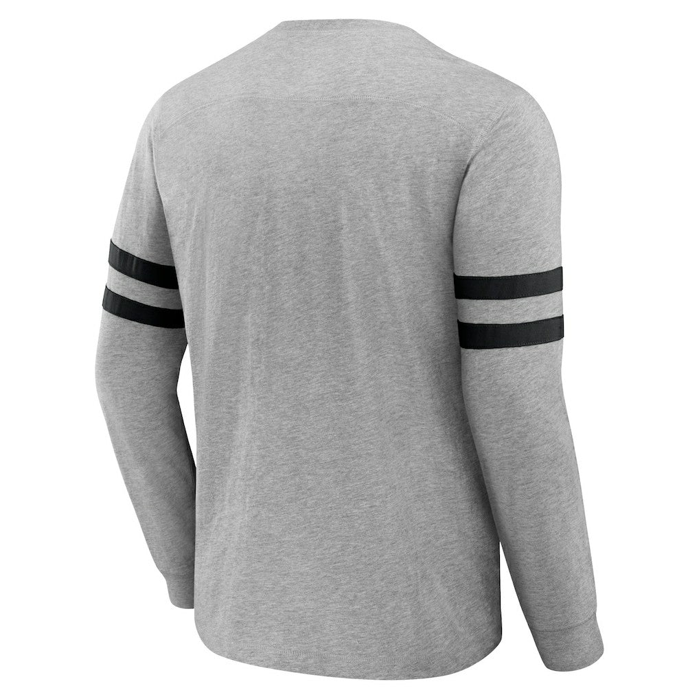 Las Vegas Raiders NFL x Darius Rucker Collection Henley Long Sleeve T-Shirt | NFL Outlet