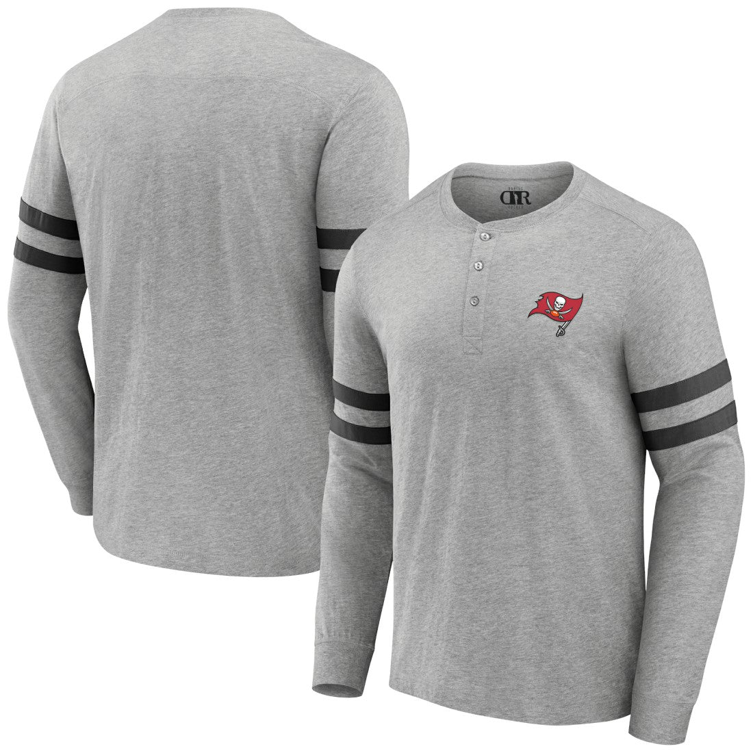 Tampa Bay Buccaneers NFL x Darius Rucker Collection Henley Long Sleeve T-Shirt | NFL On sale
