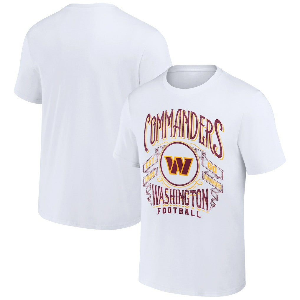 Washington Commanders NFL x Darius Rucker Collection Vintage Football T-Shirt | NFL Online