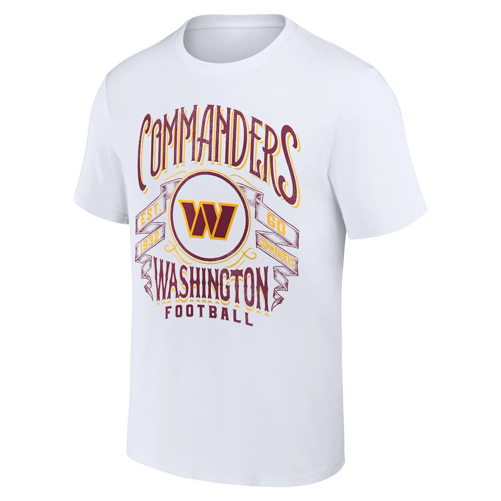 Washington Commanders NFL x Darius Rucker Collection Vintage Football T-Shirt | NFL Online