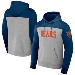 Chicago Bears NFL x Darius Rucker Collection Color Blocked Pullover Hoodie | NFL Online