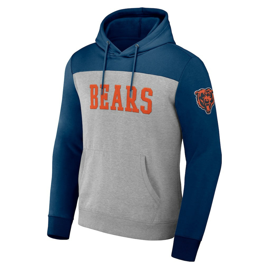 Chicago Bears NFL x Darius Rucker Collection Color Blocked Pullover Hoodie | NFL Online