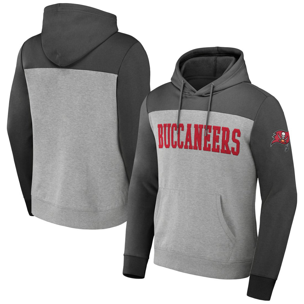 Tampa Bay Buccaneers NFL x Darius Rucker Collection Color Blocked Pullover Hoodie | NFL Discount