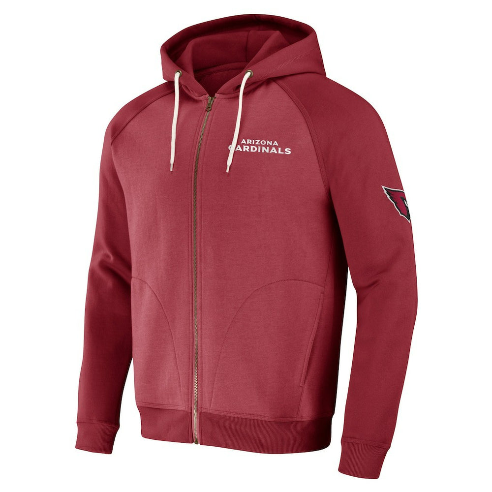 Arizona Cardinals NFL x Darius Rucker Collection Raglan Full-Zip Hoodie | NFL On sale