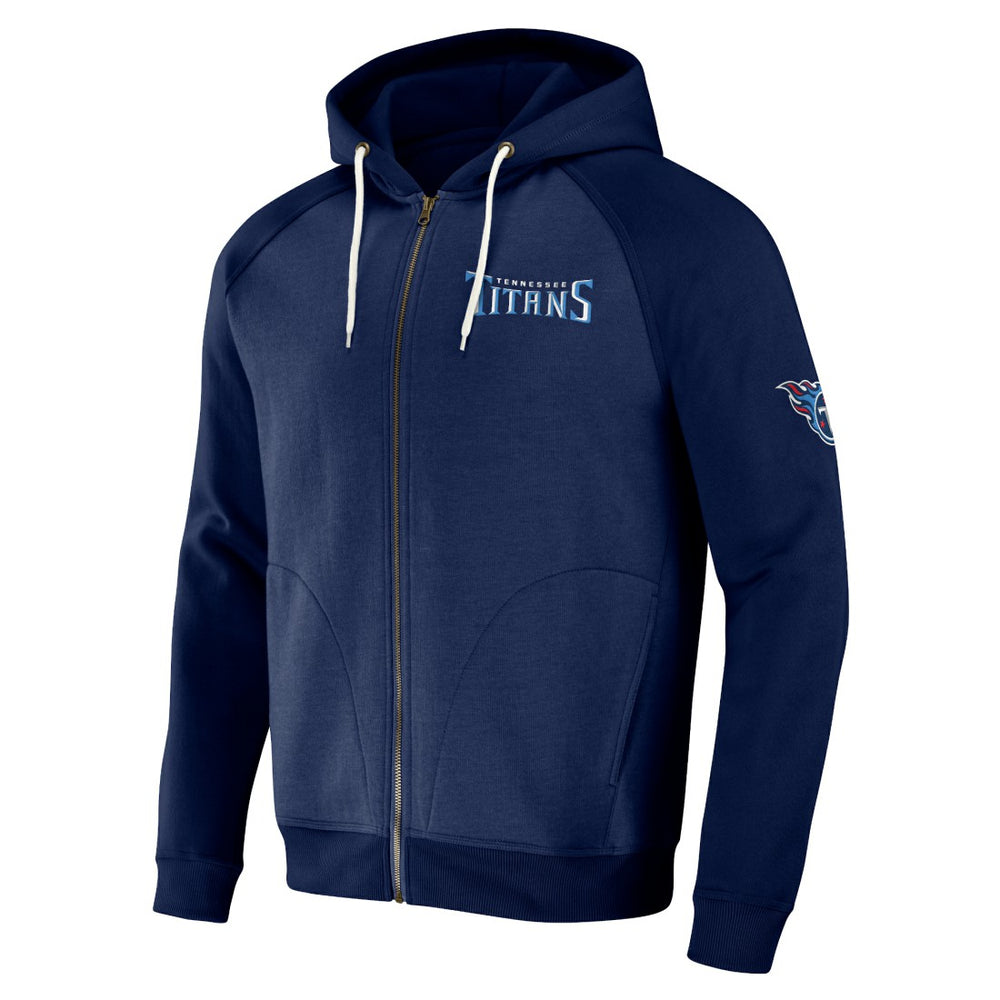 Tennessee Titans NFL x Darius Rucker Collection Raglan Full-Zip Hoodie | NFL US