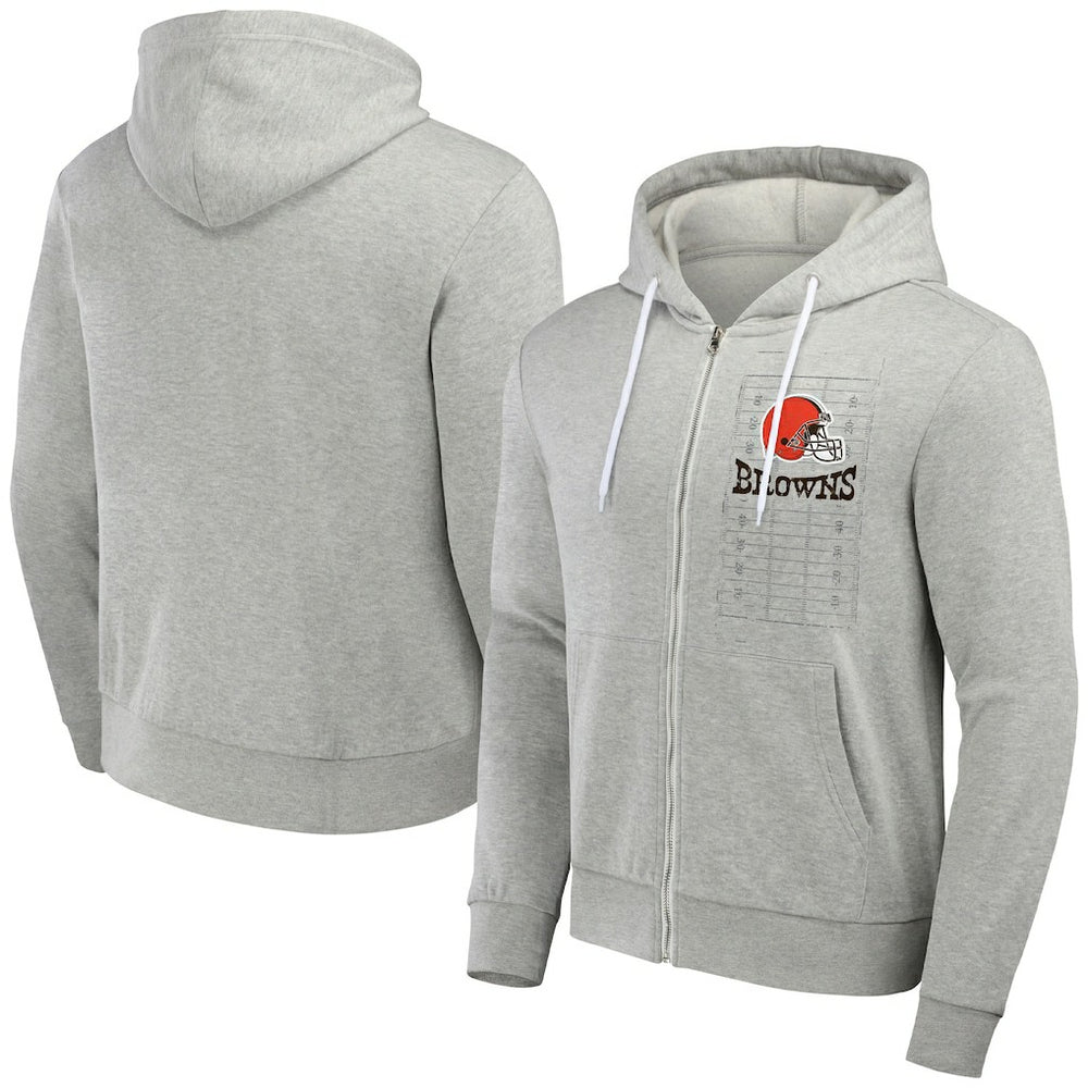 Cleveland Browns NFL x Darius Rucker Collection Domestic Full-Zip Hoodie | NFL New