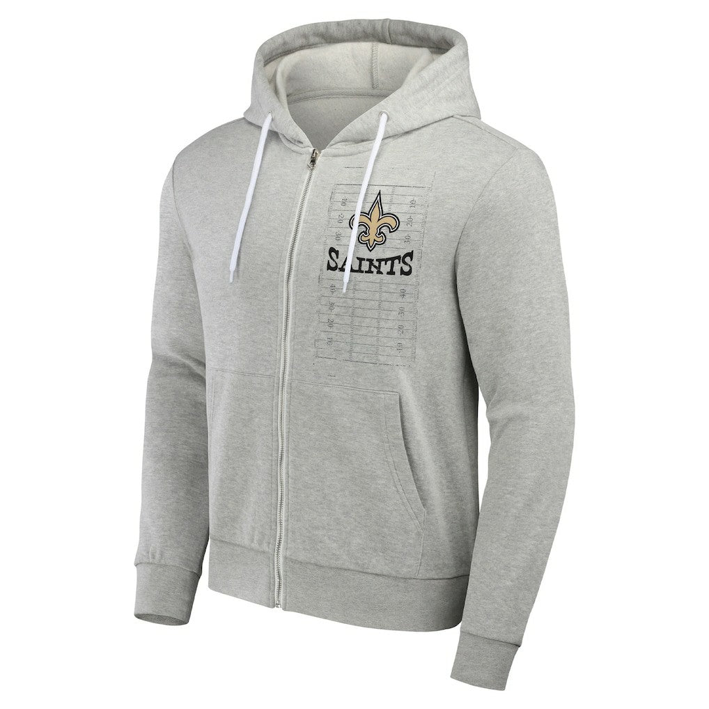 New Orleans Saints NFL x Darius Rucker Collection Domestic Full-Zip Hoodie | NFL Discount