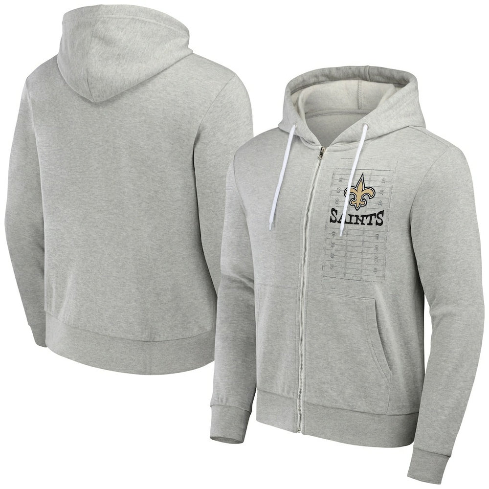 New Orleans Saints NFL x Darius Rucker Collection Domestic Full-Zip Hoodie | NFL Discount