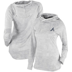 Atlanta Braves Columbia Women's Omni-Wick Sunday Ball Pullover Hoodie - MLB Hoodies