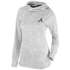 Atlanta Braves Columbia Women's Omni-Wick Sunday Ball Pullover Hoodie - MLB Hoodies