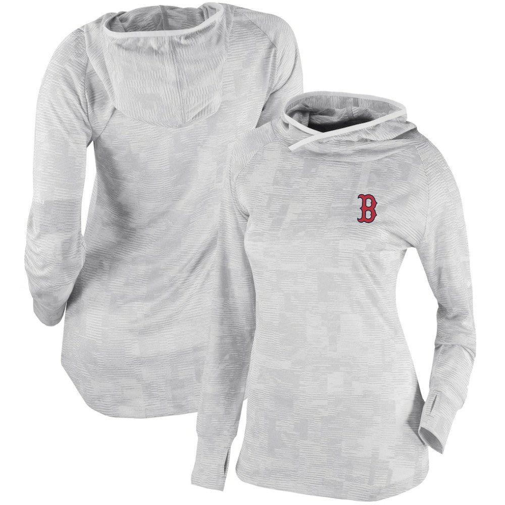 Boston Red Sox Columbia Women's Omni-Wick Sunday Ball Pullover Hoodie - MLB Hoodies