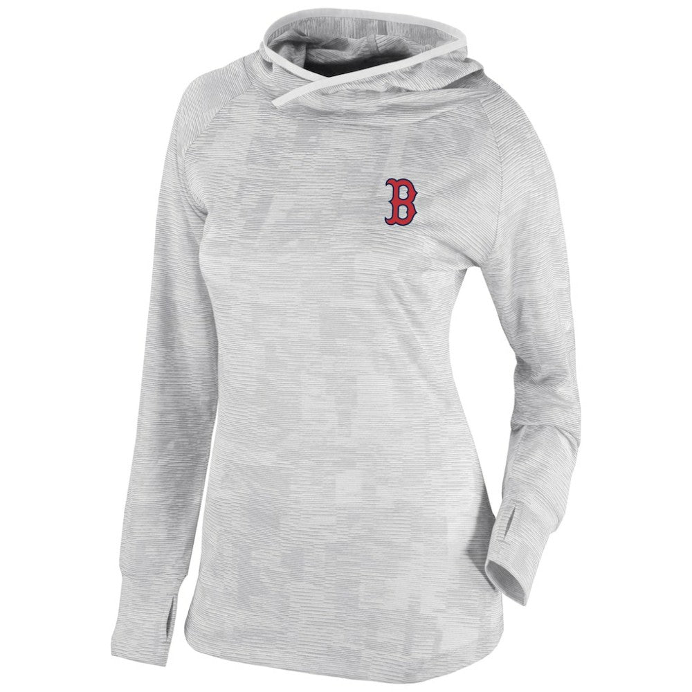 Boston Red Sox Columbia Women's Omni-Wick Sunday Ball Pullover Hoodie - MLB Hoodies