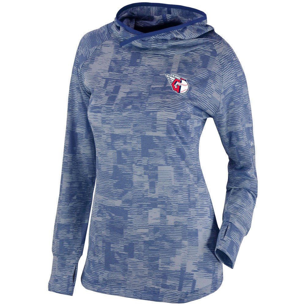 Cleveland Guardians Columbia Women's Omni-Wick Sunday Ball Pullover Hoodie - MLB Hoodies