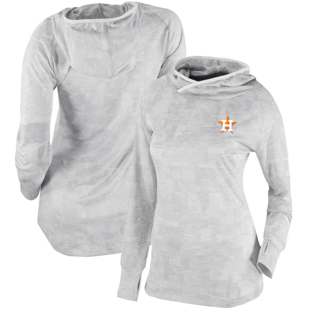 Houston Astros Columbia Women's Omni-Wick Sunday Ball Pullover Hoodie - MLB Hoodies