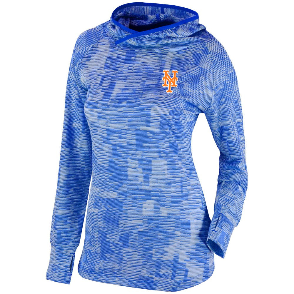 New York Mets Columbia Women's Omni-Wick Sunday Ball Pullover Hoodie - MLB Hoodies