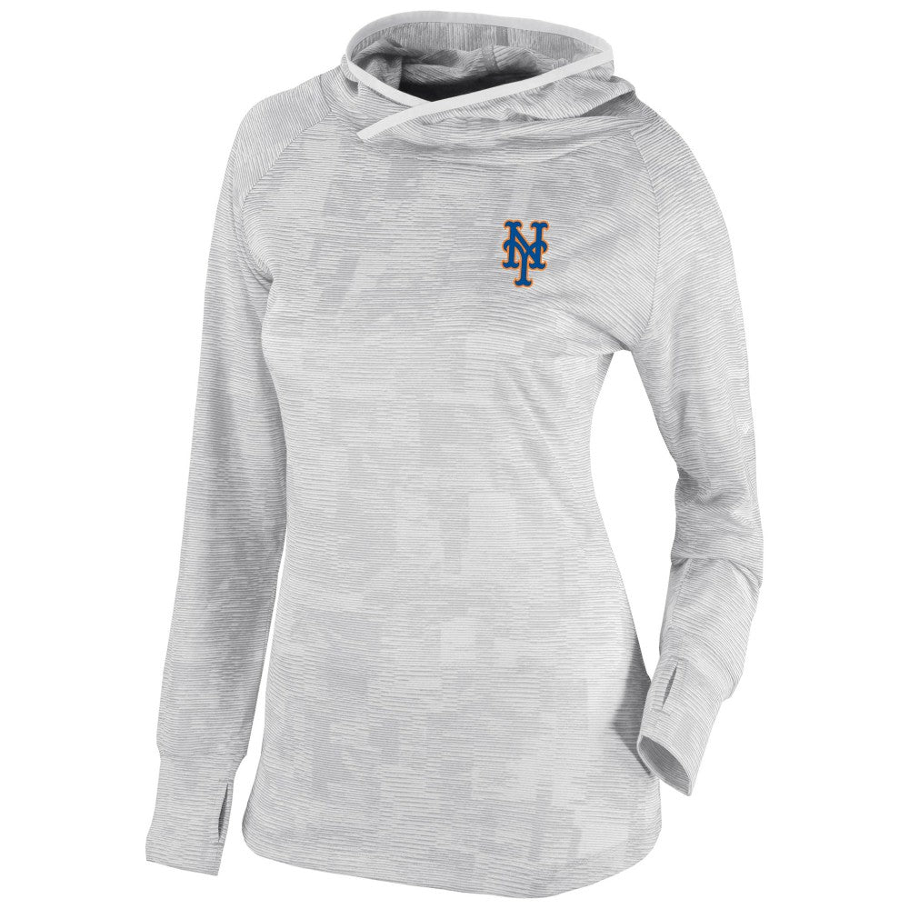 New York Mets Columbia Women's Omni-Wick Sunday Ball Pullover Hoodie - MLB Hoodies