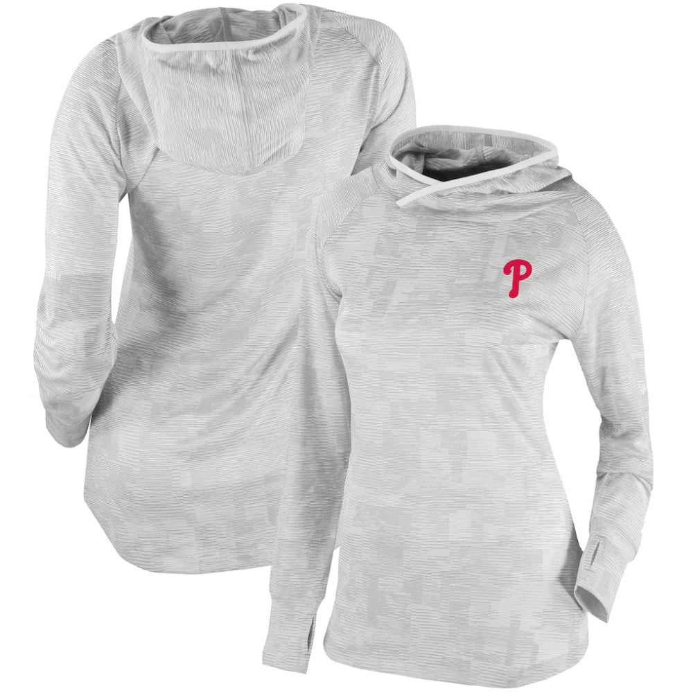 Philadelphia Phillies Columbia Women's Omni-Wick Sunday Ball Pullover Hoodie - MLB Hoodies