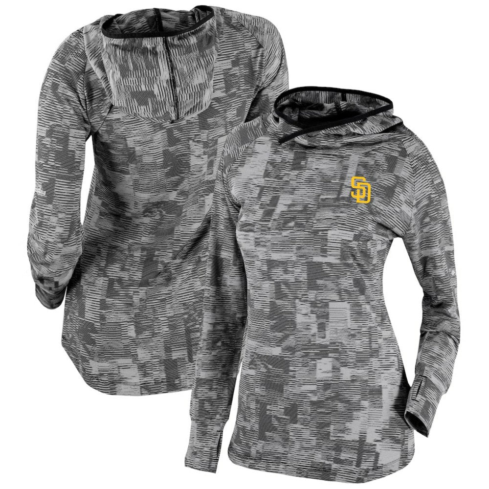 San Diego Padres Columbia Women's Omni-Wick Sunday Ball Pullover Hoodie - MLB Hoodies
