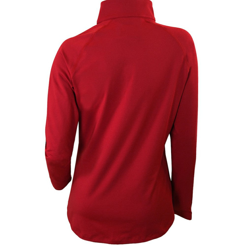Chicago Cubs Columbia Women's Omni-Wick Outward Nine Quarter-Zip Pullover Top - MLB Pullover