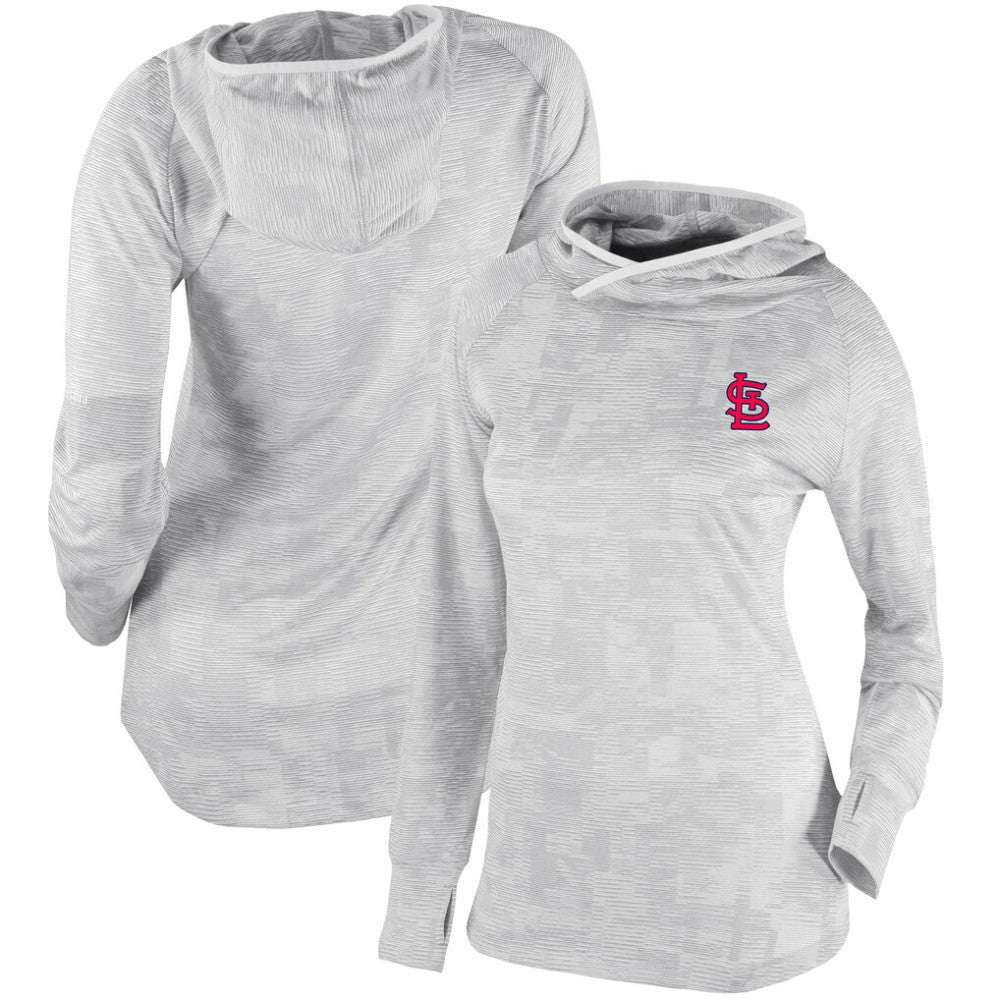 St. Louis Cardinals Columbia Women's Omni-Wick Sunday Ball Pullover Hoodie - MLB Hoodies